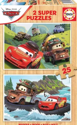 Puzzle 2x25 Cars
