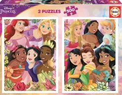 Puzzle 2x500 Disney Princess II