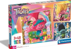 Puzzle 3x48  DreamWorks Trolls 3 Band Together