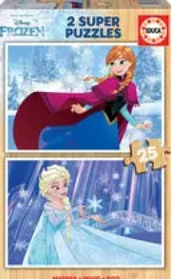 Puzzle 2x25 Frozen