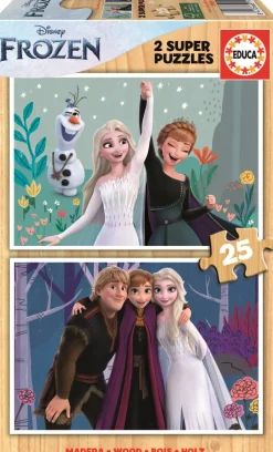 Puzzle 2x25 Frozen
