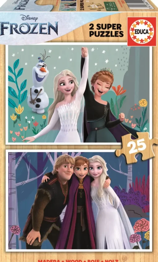 Puzzle 2x25 Frozen