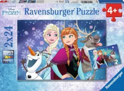Puzzle 2x24 Frozen: Northern Lights