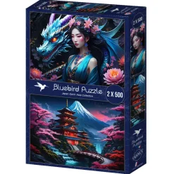 Puzzle 2x500 Japan Spirit- Asia Collection