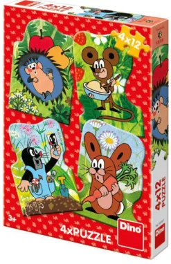 Puzzle 4x12 Krtko
