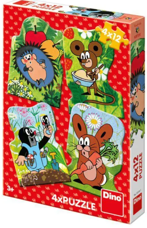 Puzzle 4x12 Krtko