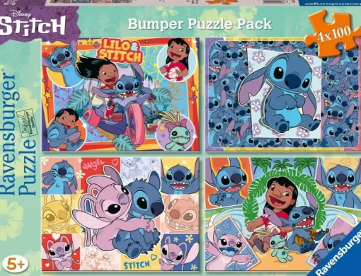 Puzzle 4x100  Lilo and Stitch