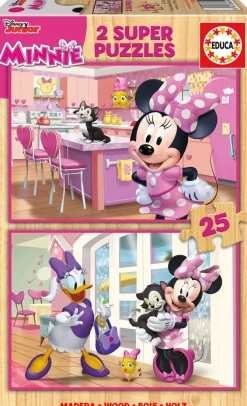 Puzzle 2x25 Minnie Happy Helpers