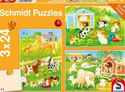 Puzzle 3x24 My Farmyard Friends