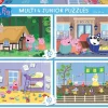 Puzzle 4x Peppa Pig puzzle