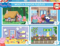 Puzzle 4x Peppa Pig puzzle