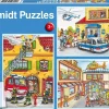 Puzzle 3x24 Polícia, po啪iarnici, záchranári