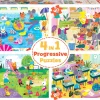 Puzzle 4x puzzle De艌 v 拧kole