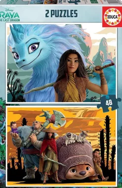 Puzzle 2x48 Raya and last dragon