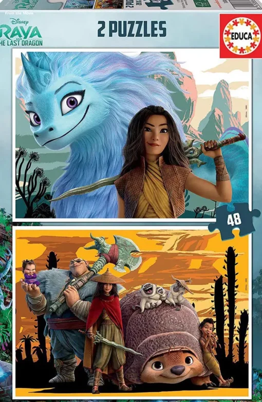 Puzzle 2x48 Raya and last dragon