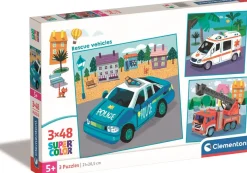 Puzzle 3x48 Rescue Vehicles
