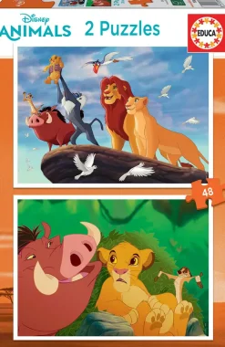 Puzzle 2x48 The Lion King