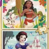 Puzzle 2x50 Vaiana and Snow White