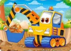 Puzzle Yellow excavator