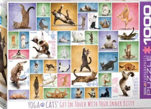 Puzzle Yoga cats