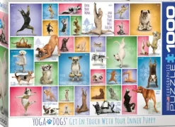 Puzzle Yoga dogs