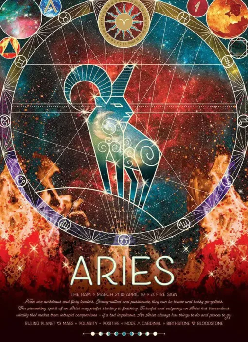 Puzzle Zodiac: Aries 500